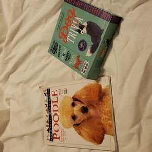 New poodle dog book and dog trivia